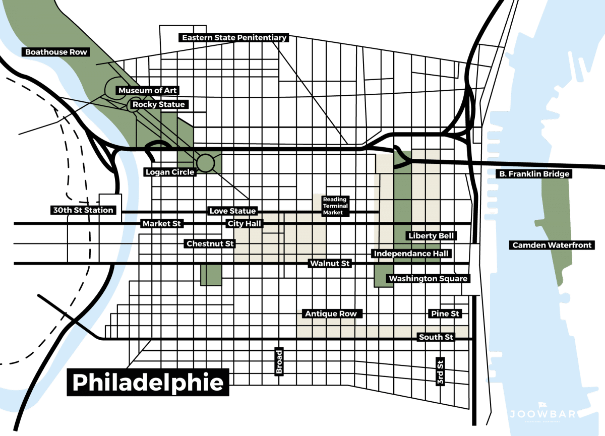 Un jour à Philadelphie JOOWBAR TRAVEL & MORE