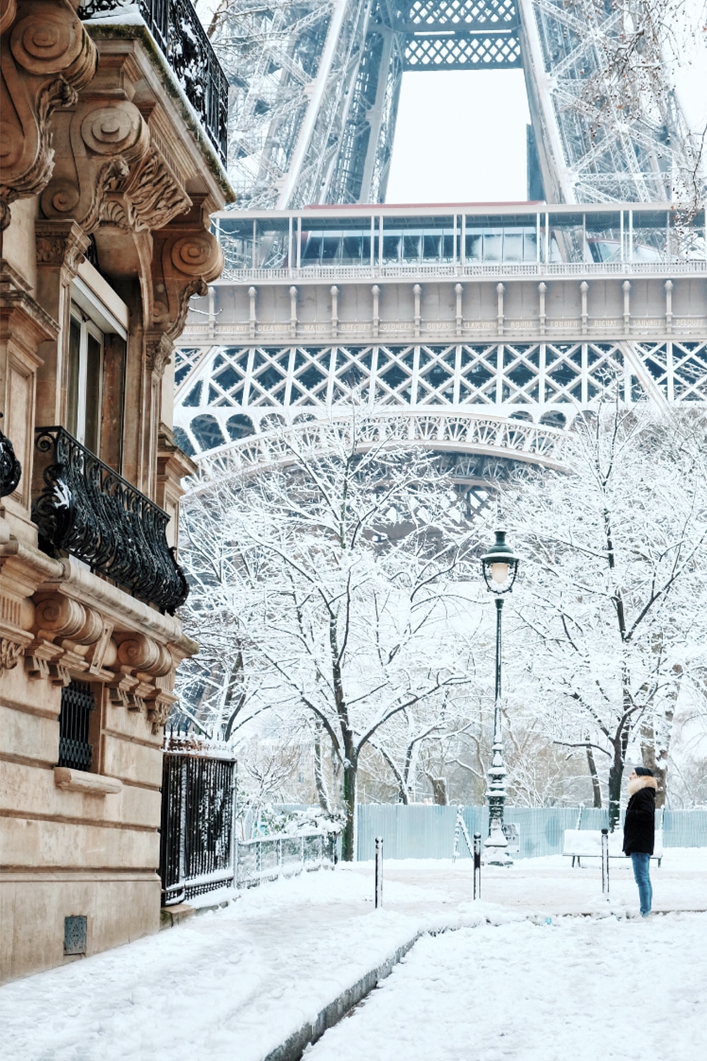 Les images de la neige à Paris et en Île-de-France